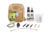 Breakthrough Clean Technologies Nylon Pouch with Molle - Cable Pull Through Cleaning Kit, Desert, .223 Caliber / .30 Caliber / 9mm, BT-QWIC-MIL-DST