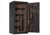 Browning Safes MP Blackout Series Gun Safe, Electronical Lock, Matte Black, 33, HTR33-TXTCHAR-BC-E