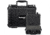 Bushnell Compact 13.37in Waterproof Gear Hard Case w/ Foam, Black, Standard, BN00001