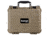 Bushnell Compact 13.37in Waterproof Gear Hard Case w/ Foam, Tan, Standard, BN00001-TAN