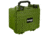 Bushnell Small Deep 10.62in Waterproof Protective Gear Case w/Foam, Green, BN00023-GRN