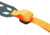Butler Creek Featherlight Minimalist Sling, Black/Orange, 190042