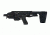CAA Roni Conversion w/Stability Brace - Non NFA, Glock 17/17C/18/19/19C/22/23/25/31/32, Black, RONIG2-9-STAB