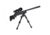 Caldwell Accumax Carbon Fiber Premium Swivel Stud Bipod, 6in-9in, Black, 1092515