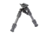 Caldwell Accumax Carbon Fiber Premium Swivel Stud Bipod, 6in-9in, Black, 1092515