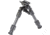 Caldwell Accumax Carbon Fiber Premium Swivel Stud Bipod, 6in-9in, Black, 1092515