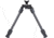 Caldwell Accumax Carbon Fiber Premium Swivel Stud Bipod, 9in-13in, Black, 1092516