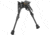 Caldwell XLA External Spring Pivot Position Bipod, 6-9in, Black, 247142