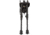 Caldwell XLA External Spring Pivot Position Bipod, 6-9in, Black, 247142