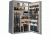 Cannon Safe Armory A64 80 Gun Safe, 72x48x30in - Hammertone Gray/Chrome A64-H2FDC-13