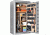Cannon Safe Commander 43 Fireproof 36 Gun Safe, 72x40x28in - Hammertone, Gray/Chrome CO43-H2FDC-13