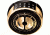 Cannon Safe Commander 43 Fireproof 36 Gun Safe, 72x40x28in - Hammertone Black/Brass CO43-H1FDB-13