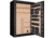 Cannon Safe Commander 54 Fireproof 48 Gun Rifle Safe, 72x50x28in - Hammertone, Black/Chrome CO54-H1FDC-13