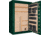 Cannon Safe Commander 54 Fireproof 48 Gun Rifle Safe, 72x50x28in - Hammertone Green/Brass CO54-H4FDB-13