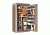 Cannon Safe Commander Safe 36 Gun, Hammertone Beige/Chrome, 36 gun CO43-H3FDC-15