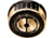 Cannon Safe Deluxe 33 Fireproof 36 Gun Safe, 60x40x24in - Hammertone Black/Brass CA33-H1FDB-13