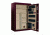 Cannon Safe Deluxe 33 Fireproof Gun Safe, 60x40x24in - Hammertone, Burgundy CA33-H5FDC-13