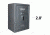 Cannon Safe Office Solutions, Hammertone Deep Graphite OS8-H11HEC-15