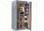 Cannon Safe Scout S19 28 Gun Electronic Safe, 59x28x20in - Hammertone Gray/Chrome S19-H2TEC-13
