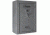 Cannon Safe Scout S33 48 Gun Electronic Safe, 59x40x24in - Hammertone Gray/Chrome S33-H2TEC-13