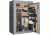 Cannon Safe Scout S33 48 Gun Electronic Safe, 59x40x24in - Hammertone Gray/Chrome S33-H2TEC-13