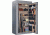 Cannon Safe Scout S45 48 Gun Electronic Safe, 72x40x24in - Hammertone Gray/Chrome S45-H2TEC-13
