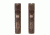 Carlson's Choke Tubes Cremator Non-Ported - Browning Invector DS Mid Range/Long Range Choke Tubes, Black, Pack of 2, 11672