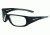 Champion Ballistic Full Frame Glasses, Smoke Mirrored Lens, Black/Smoke 40661