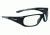 Champion Ballistic Full Frame Glasses, Smoke Mirrored Lens, Black/Smoke 40661