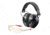 Champion Combo Eye and Ear Protection Muff, Black, Amber Lens, Clam, 40626