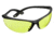 Champion Shooting Glasses with Open Black Frame and Yellow Lenses 40604