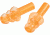 Champion Traps and Targets Hearing Protection Ear Plugs, 4 pairs, Orange, 40960