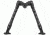 Command Arms Accessories CAA NBP Medium Bipod Mount with Picatinny Rail Black 
