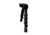 Command Arms Accessories CAA 6-8 in. Small Bipod Mount w/ Picatinny Rail - Black NBPS