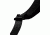 Crosstac Outfitter Gun Sling 1 1/4 inch, Black Biothane, Locking Sling Swivels, Black, Regular, 110020-BLK-LSS