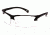 Ducks Unlimited Shooting Combo Kit, PM8010 Earmuff, Venture 3 Shooting Glasses Black Frame and Clear L DUCOMBO5710