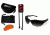 Edge Eyewear Acid Gambit 2 Lens Kit, Soft-Touch Matte Black Frame / Polarized Gradient , SG2K-4