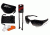 Edge Eyewear Acid Gambit 3 Lens Kit, Soft-Touch Matte Black Frame / Polarized Gradient , SG3K-2