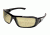 Edge Eyewear Brazeau Sunglasses, Black Frame, Polarized Yellow Lenses, TXB212