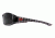 Edge Eyewear Brazeau Vigilante 1 Sunglasses, Black &amp; White Edge Logo Frame, Smoke Lenses, XB116-V1