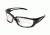 Edge Eyewear Kazbek XL Sunglasses, Black Frame, Clear Vapor Shield Lenses, GSK-XL111VS