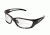 Edge Eyewear Kazbek XL Sunglasses, Black Frame, Clear Vapor Shield Lenses, SK-XL111VS
