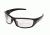 Edge Eyewear Reclus Sunglasses, Black Frame, Clear Vapor Shield Lens, SR111VS