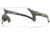 Edge Eyewear Urgent Fury Shooting Glasses, Conifer Green Frame, Clear Vapor Shield Lenses, Standard, UF31VS