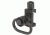 Command Arms Quick Release Side Pivoting Sling Mount and Push Button Swivel Black SPSPBSS