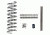 Ergo Grip AR-15 Upper 5-pc Spring Replacement Kit 4611