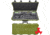 Eylar 38in Hard Rifle Case Equipped w/Ragar XP Crosslinked Foam Insert, Green, SA00013-GRN-RG-XP