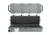 Eylar 3XL 57in Waterproof Heavy Transport Stacker Roller Rifle Hard Case w/Foam, Gray, SA00027-GRA