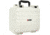 Eylar Compact 13.37in Waterproof Gear/Multi Gun Case Hard Case w/Foam, Polar White, SA00001-WHI