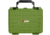 Eylar Compact 9.12in Waterproof Gear Hard Case w/Foam, Green, SA00042-GRN